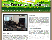 Tablet Screenshot of fununderthesun.net